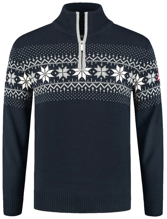 Nordic Herrtröja Merino, Mörkblå främre