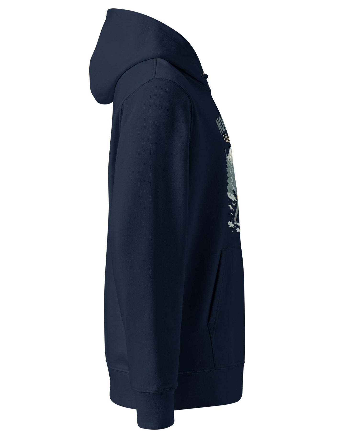 Steg mot frihet – Fjälläventyr Hoodie, Mörkblå