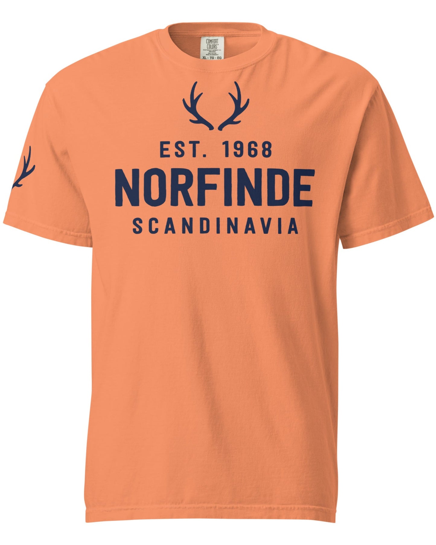 Classic T-shirt – Est. 1968 Scandinavia, Terracotta